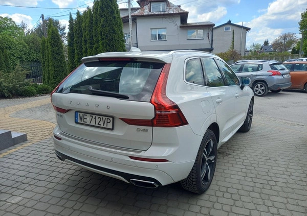 Volvo XC 60 cena 139900 przebieg: 98000, rok produkcji 2019 z Warszawa małe 781